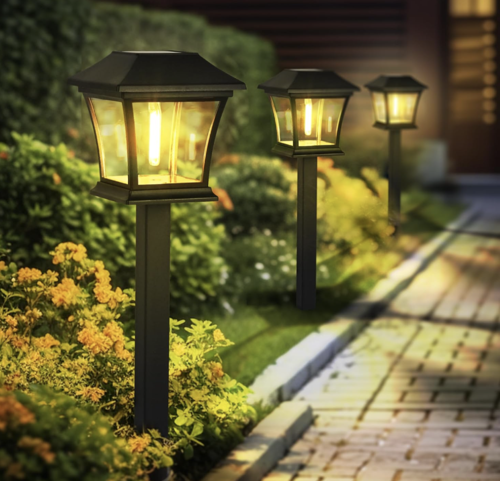 4 Pack of Solar Lights